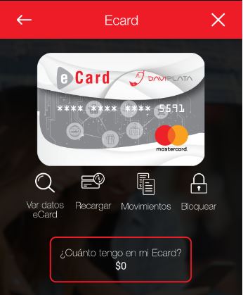 Ecard Daviplata
